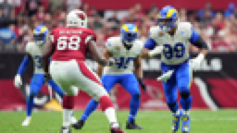 Rams’ Aaron Donald registers 100th career sack in win over Cardinals