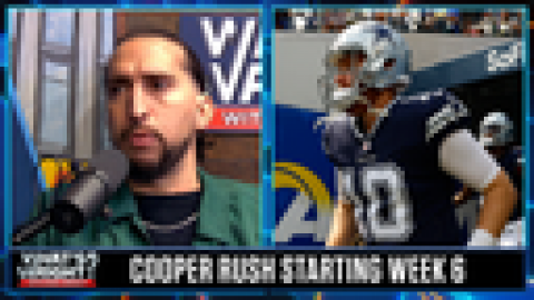 Cooper Rush is back in Wk 6, Nick predicts Eagles will end his winning streak | What’s Wright