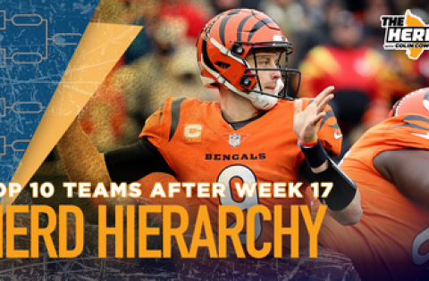 Herd Hierarchy: Colin Cowherd ranks the top 10 teams in the NFL after Week 17 I THE HERD