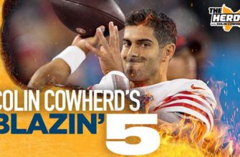Blazin’ 5: Colin Cowherd’s picks for Week 18 of the 2021 NFL season I THE HERD