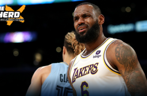 Colin Cowherd reacts to LeBron comparing Lakers to Brady & the 2020 Bucs: ‘This feels like a delusion’ I THE HERD