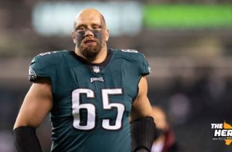 Lane Johnson on Lincoln Riley leaving OU and the future of Carson Wentz  I THE HERD