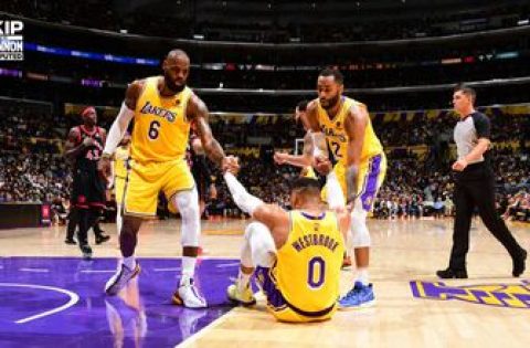 Lakers on the brink of missing the NBA Play-in after loss to Raptors I UNDISPUTED