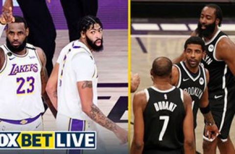 Cousin Sal makes the case for LeBron, Lakers over the Nets to win the NBA title | FOX BET LIVE