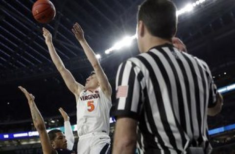 Controversial whistle leads to Virginia’s Final Four win