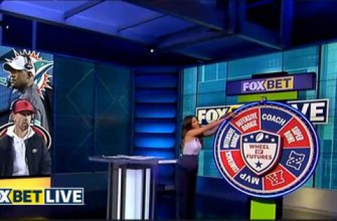 Todd Fuhrman and Cousin Sal play ‘Wheel of Future’ and predict the best bet for each category | FOX BET LIVE