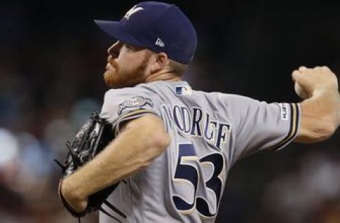 Brewers right-hander Woodruff heads to IL with left oblique injury