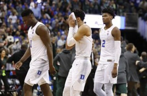 Zion, No. 1 Duke miss out on Final Four in loss to Spartans