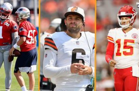 Eric Mangini predicts Pats’ starter between Cam & Mac, who wins Browns – Chiefs Week 1 battle I THE HERD