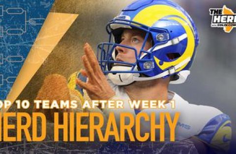 Herd Hierarchy: Colin ranks the top 10 teams in the NFL after Week 1 I THE HERD