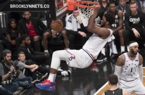 Embiid returns to help 76ers beat Nets for 3-1 series lead