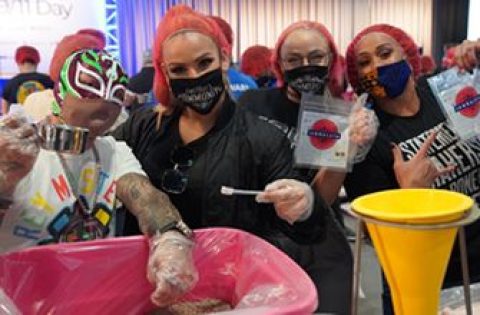 Superstars join 9/11 Day meal pack in New York City