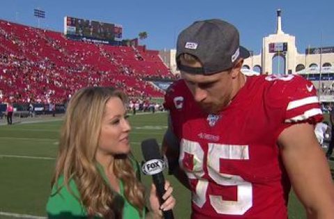 George Kittle: ‘We won 10 games in two years and now we sitting at 5-0’