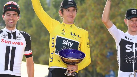 Geraint Thomas’s Tour de France trophy stolen from show