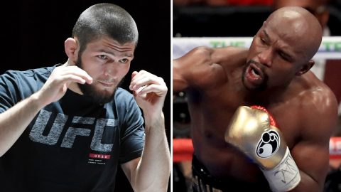 Get the chequebook out! – Mayweather responds to Nurmagomedov call