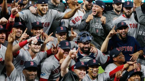 World Series: Boston Red Sox defeat Houston Astros to win American League pennant