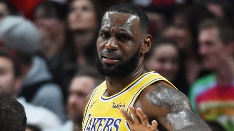LeBron James impresses but Lakers lose NBA opener
