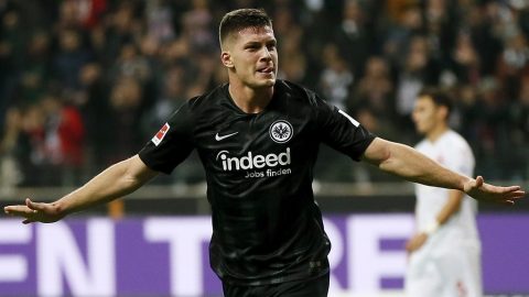 Frankfurt’s Jovic youngest to score five goals in Bundesliga