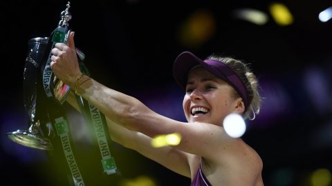 WTA Finals: Elina Svitolina beats Sloane Stephens for biggest win of career