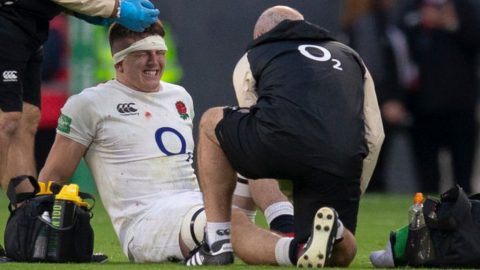 Tom Curry: England flanker out of New Zealand Test with ankle injury