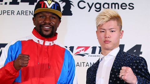 Floyd Mayweather: Retired boxer denies agreeing deal to face kickboxer Tenshin Nasukawa