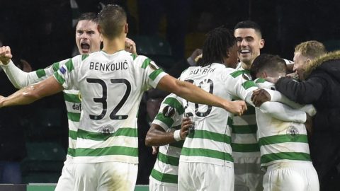Celtic 2-1 RB Leipzig: Edouard strike earns victory and keeps Europa League knockout hopes alive