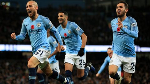 Man City 3-1 Man Utd: Hosts claim deserved derby victory & go back top
