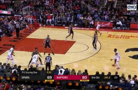 WATCH: Insane dunk by DeMar DeRozan against the Raptors on January 12th | Spurs ENCORE