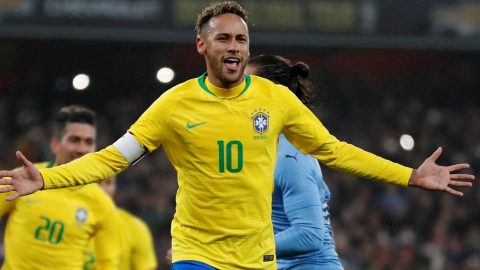 Brazil 1-0 Uruguay: Neymar penalty secures friendly win in London