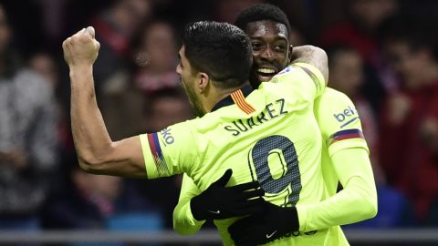 Atletico Madrid 1-1 Barcelona: Ousmane Dembele gets last-minute equaliser for Barca