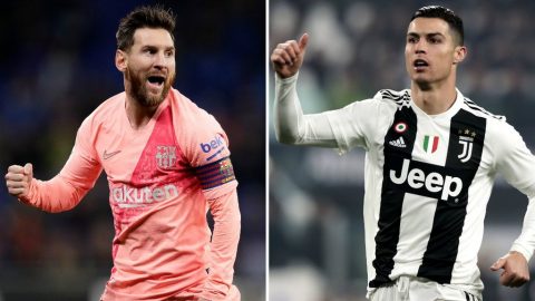 Cristiano Ronaldo challenges Lionel Messi to join him in Serie A