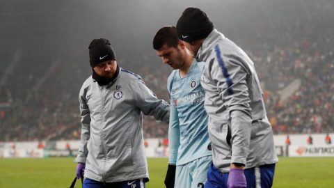 Chelsea draw 2-2 with MOL Vidi as Alvaro Morata injured