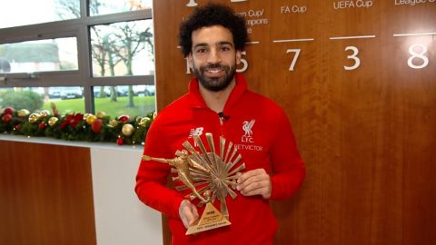 Mohamed Salah: Liverpool forward wins BBC African Footballer of the Year 2018
