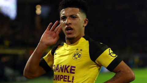 Borussia Dortmund 2-1 Borussia Monchengladbach: Jadon Sancho scores in win