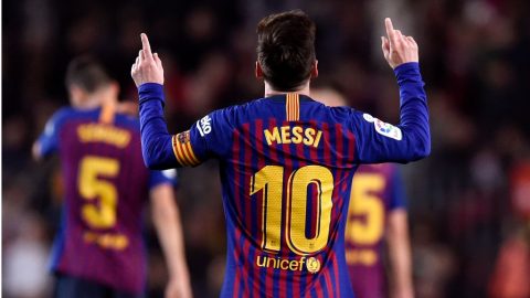 Barcelona 2-0 Celta Vigo: Ousmane Dembele and Lionel Messi score in victory