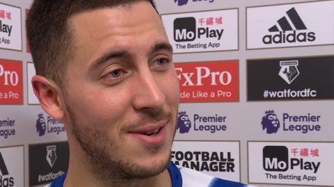 Watford 1-2 Chelsea: Hazard delight at 100 goals for ‘great club’