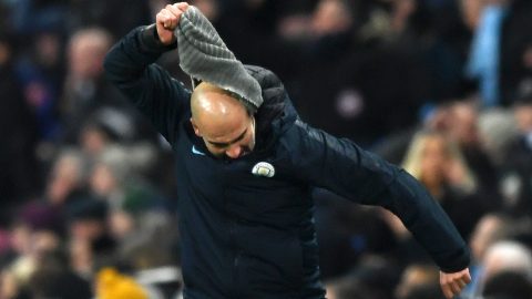 Pep Guardiola: FA warn Manchester City boss after behaviour at Liverpool game
