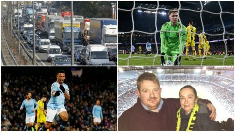 Man City 9-0 Burton: Eight-hour journey for 15 mins of football – stories