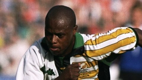 Phil Masinga: Lucas Radebe leads tributes as ex-Leeds and South Africa striker dies aged 49