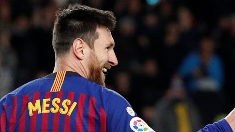 Lionel Messi scores 400th Barcelona goal in 3-0 win over Eibar