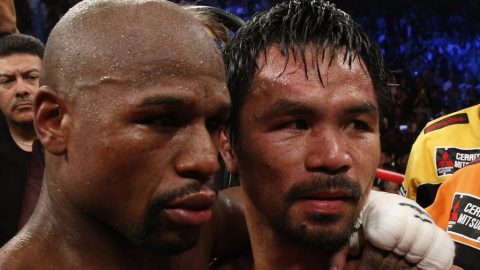 Manny Pacquiao: Filipino challenges Floyd Mayweather to a rematch
