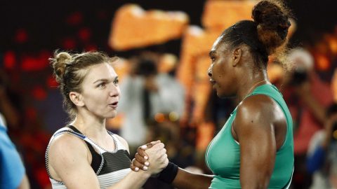 Serena Williams knocks out Simona Halep in epic Australian Open clash