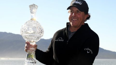 Phil Mickelson wins fifth Pebble Beach Pro-Am with Paul Casey second