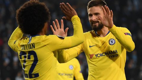Malmo 1-2 Chelsea in Europa League last 32: Blues claim narrow victory in Sweden