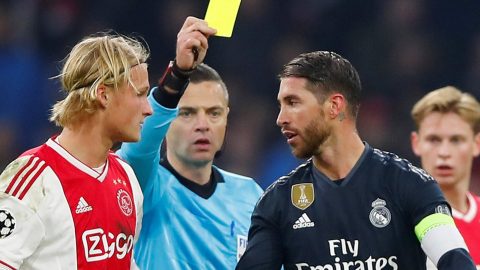 Sergio Ramos: Real Madrid defender ‘had no choice’ over controversial yellow card