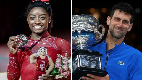 Laureus World Sports Awards: Simone Biles and Novak Djokovic win top honours