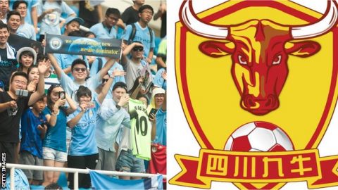 Man City buy stake in third-tier Chinese club Sichuan Jiuniu FC