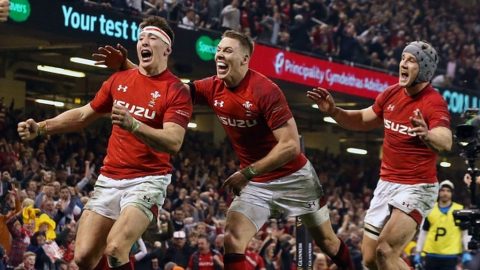 Wales 21-13 England: Hosts fight back to seal record-breaking win in Cardiff