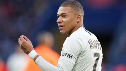 Kylian Mbappe scores twice as PSG come from behind to beat Caen