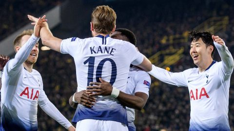 Borussia Dortmund 0-1 Tottenham: Kane becomes top European scorer as Spurs reach quarter-finals
